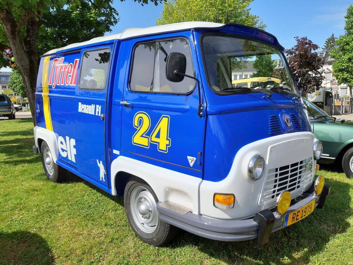 Renault Estafette beim Vintage Treff Mondorf, 09.06.2019