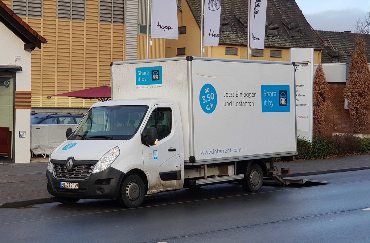 =Renault Master als Mietfahrzeug von  interrent  unterwegs im Hünfeld, 12-2020