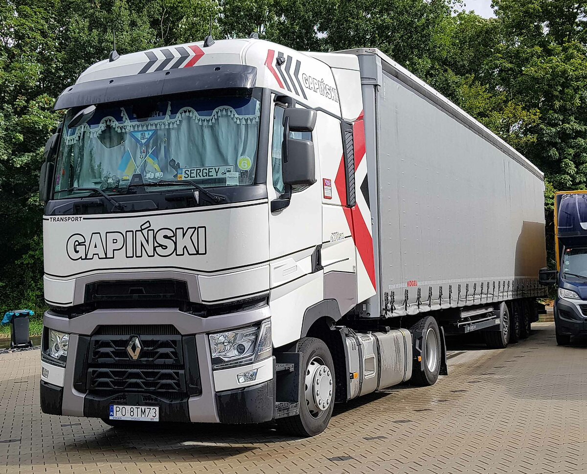 =Renault-Sattelzug von GAPINSKI-Transport, 08-2021