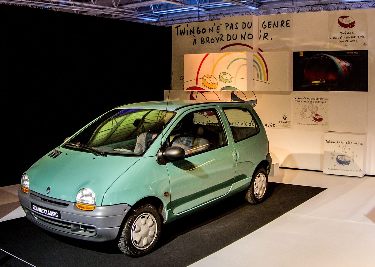 Renault Twingo I. Automobile und Advertising Ausstellung am 11.10.2012.