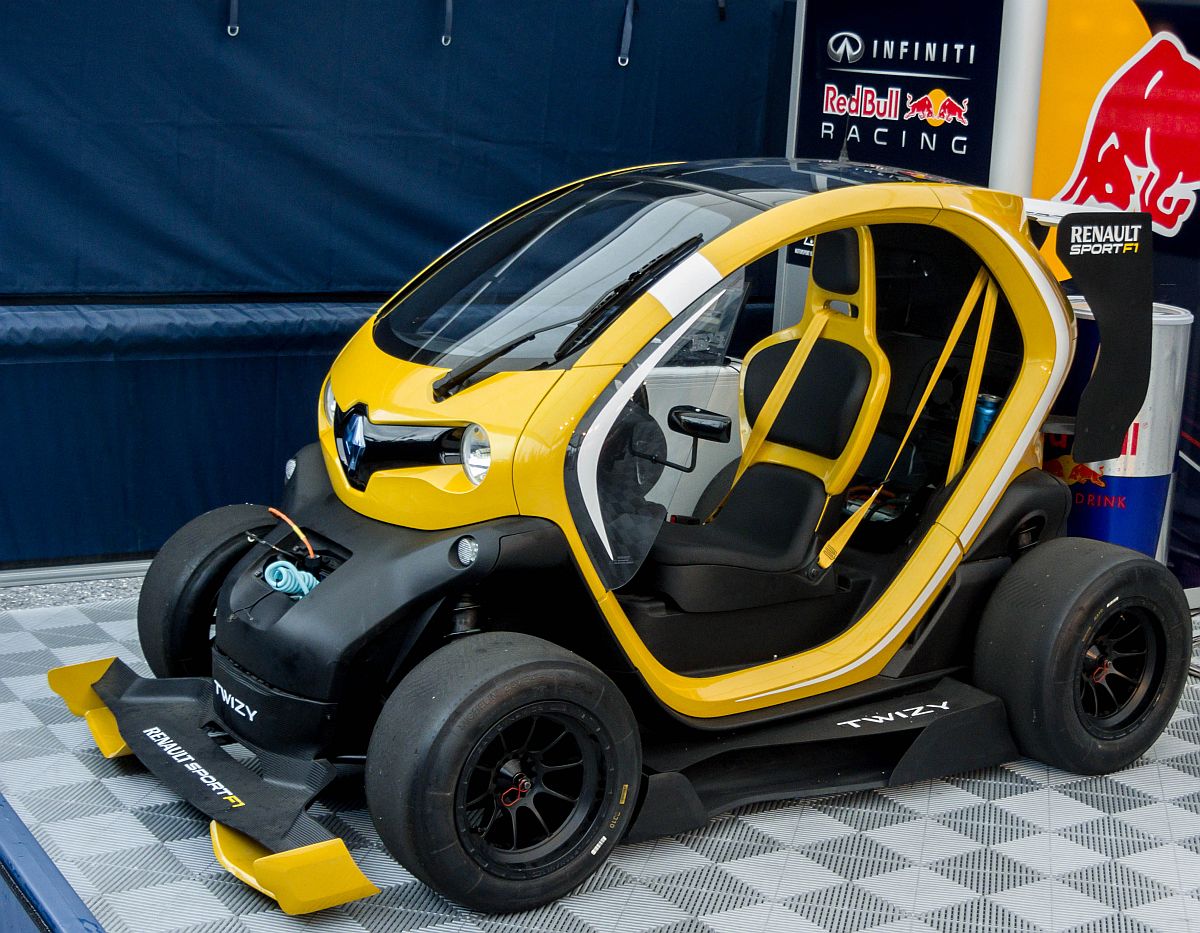 Renault Twizy, getunert. Aufnahmedatum: 14.09.2013.