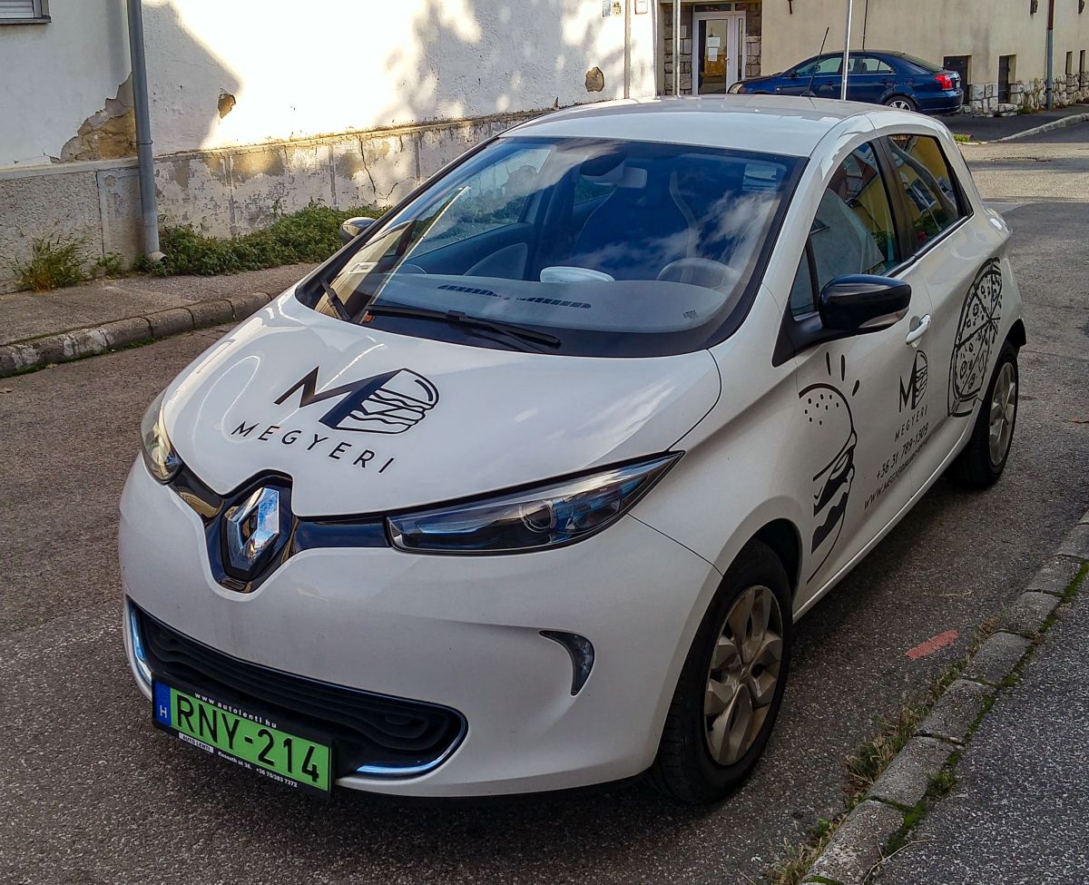 Renault Zoe. Foto: 10.2021.