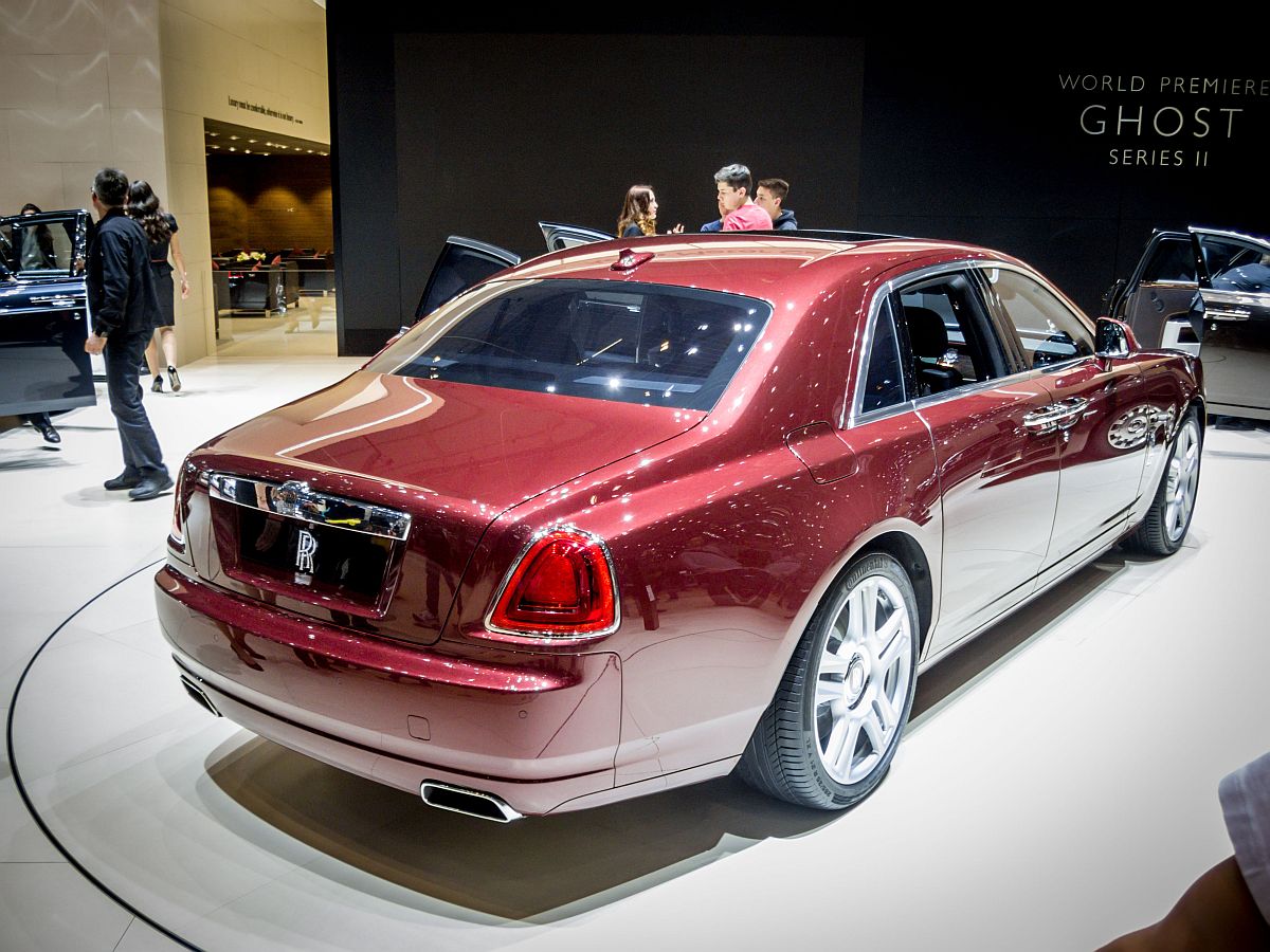 Rolls Royce Ghost. Autosalon Genf, März 2014