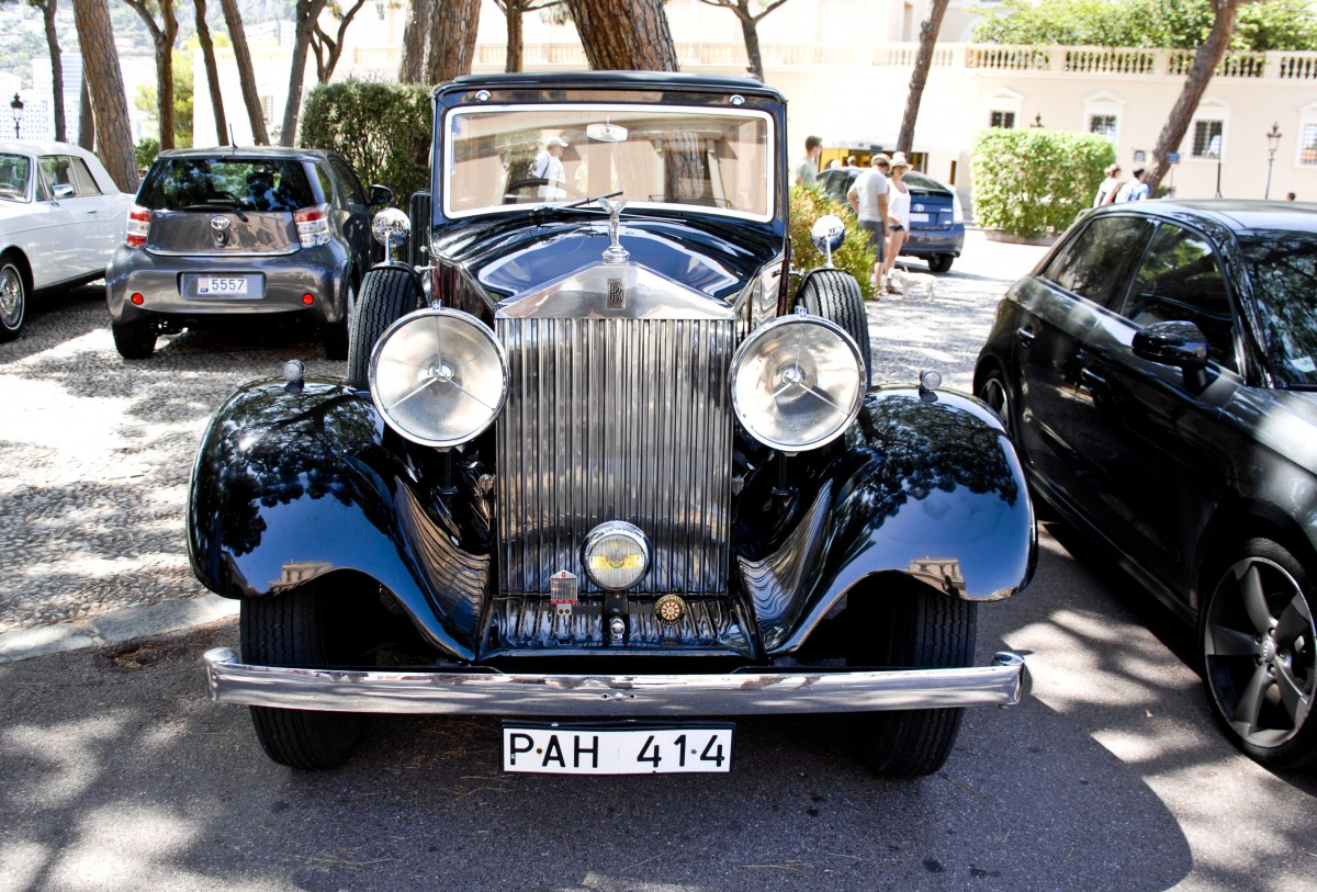Rolls Royce Phantom I in Monaco. Aufnahmedatum: 26. Juli 2015.