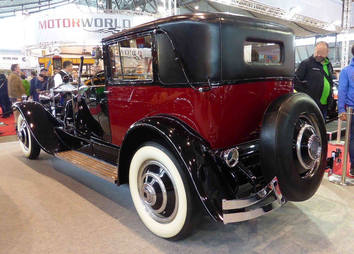 =Rolls-Royce Phantom I Riviera Town Car, Bj. 1930, gesehen bei den Retro Classics in Stuttgart, 03-2019