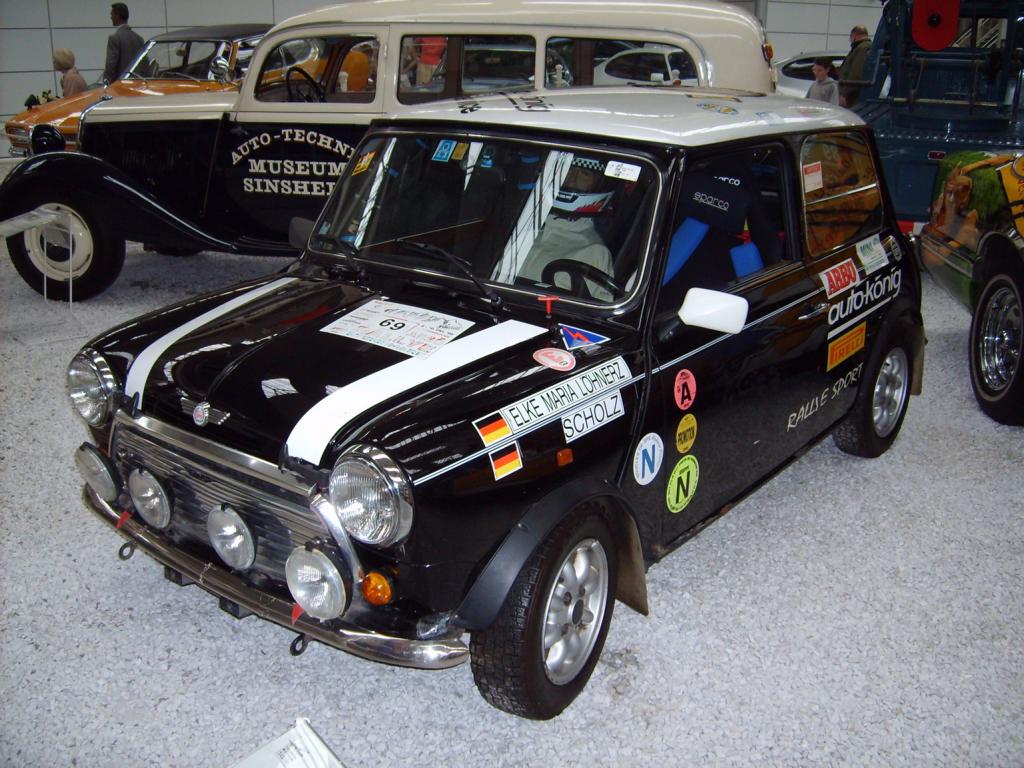 Rover Mini Cooper Mk II im Technikmuseum Speyer, 02.11.2007