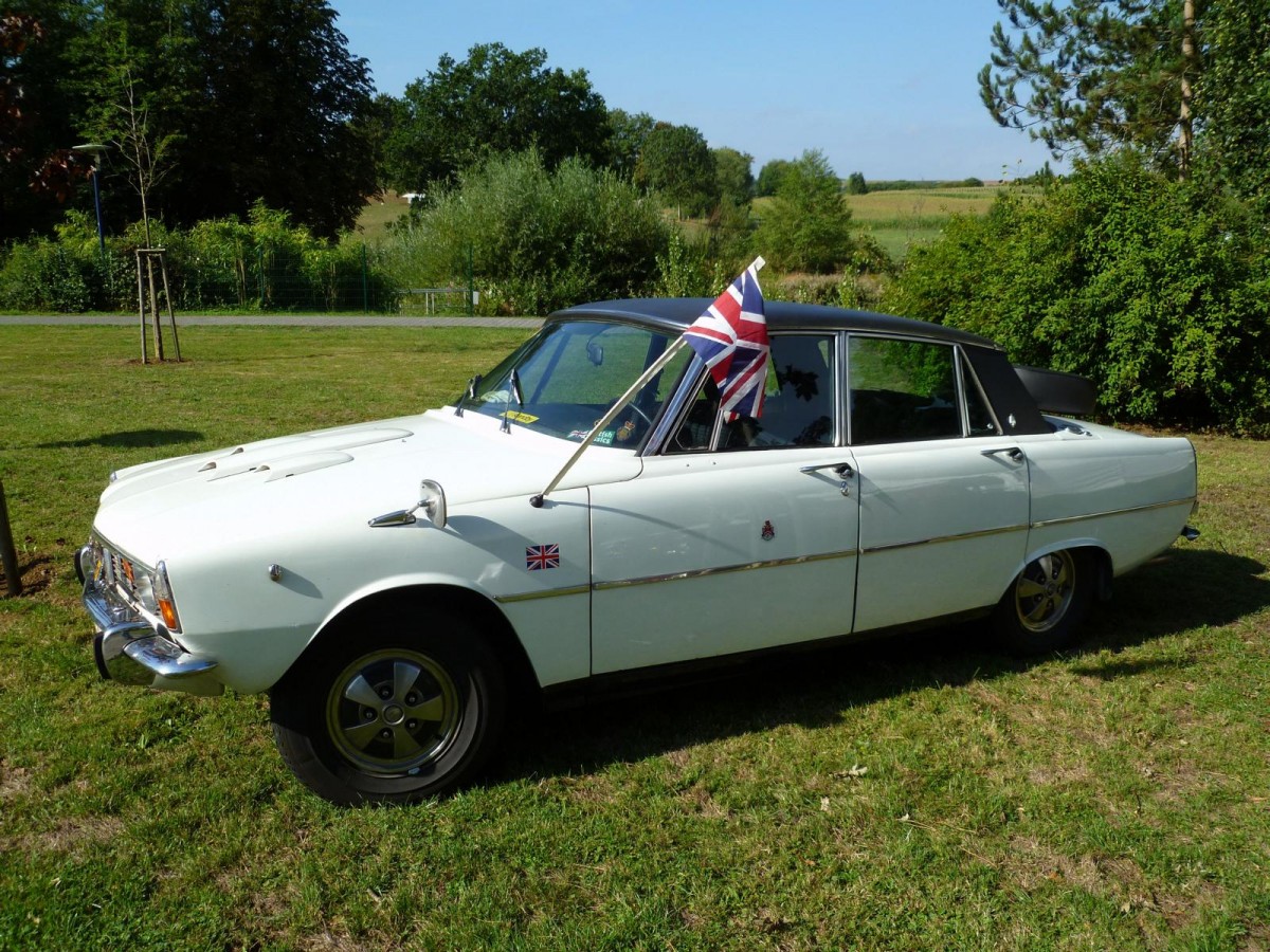Rover P6 3500 bei den Luxembourg Classic Days in Mondorf am 29.08.2015