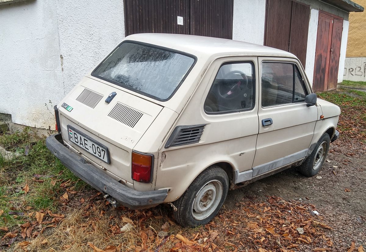 Rückansicht: 126P Polski Fiat 650E. Foto: 12.2020.