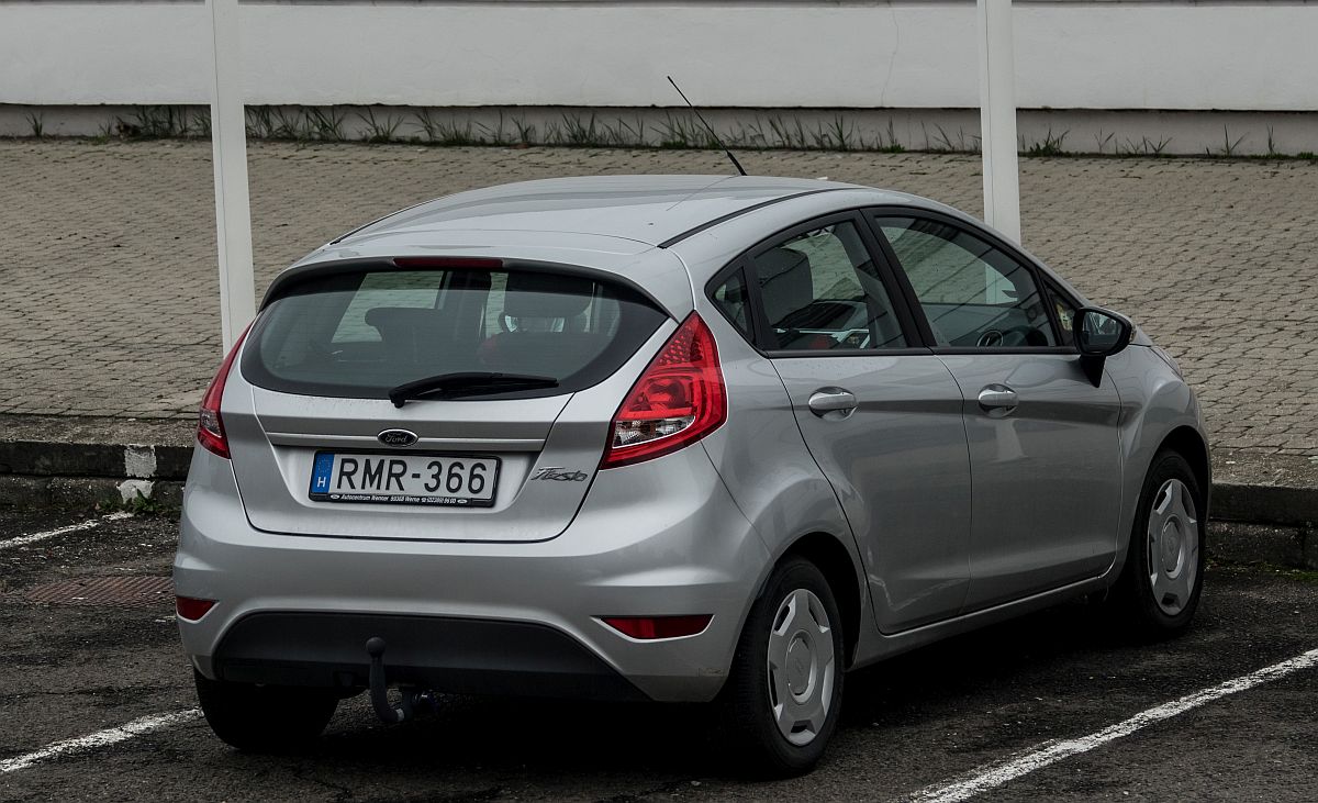 Rückansicht: Ford Fiesta 7. Generation (11.2020)
