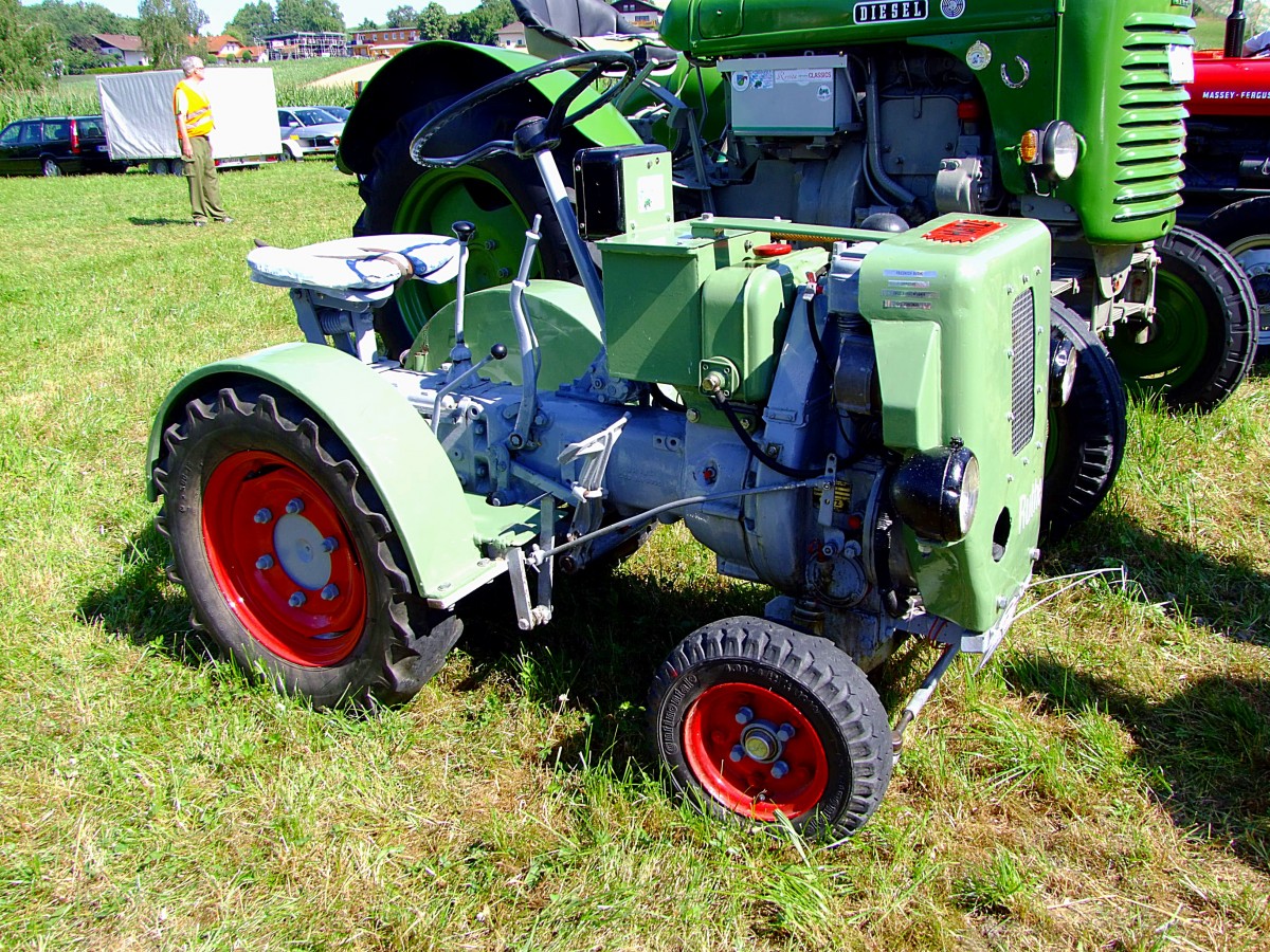 RUTHE-Schlepper mit HATZmotor Typ:E89FG; Bj.1962; anlässlich der Wadholz-Classic2013; 130721