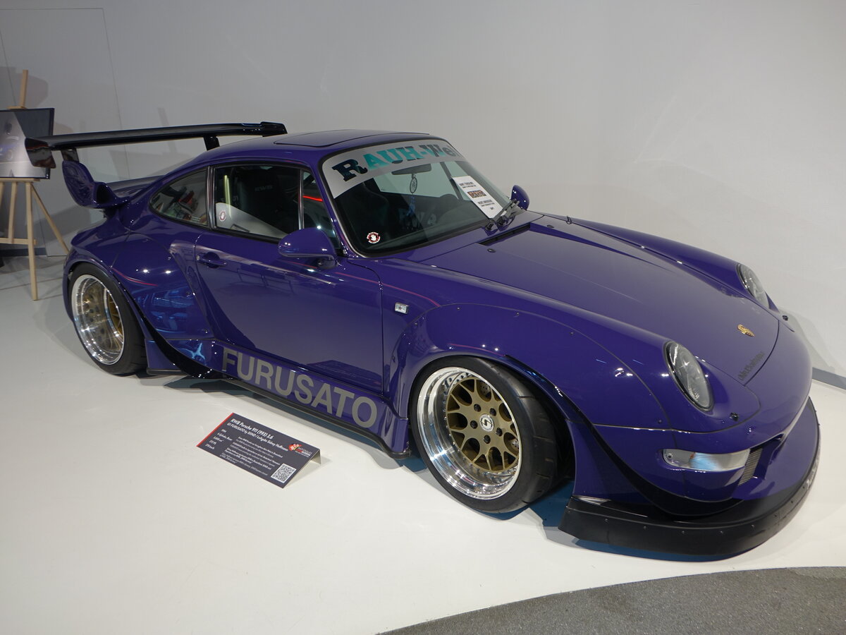 RWB Porsche 911 GT Furusato, Baujahr 1994, 6 Zylinder Boxer, 272 PS, Nationales Automuseum The Loh Collection (27.06.2026)