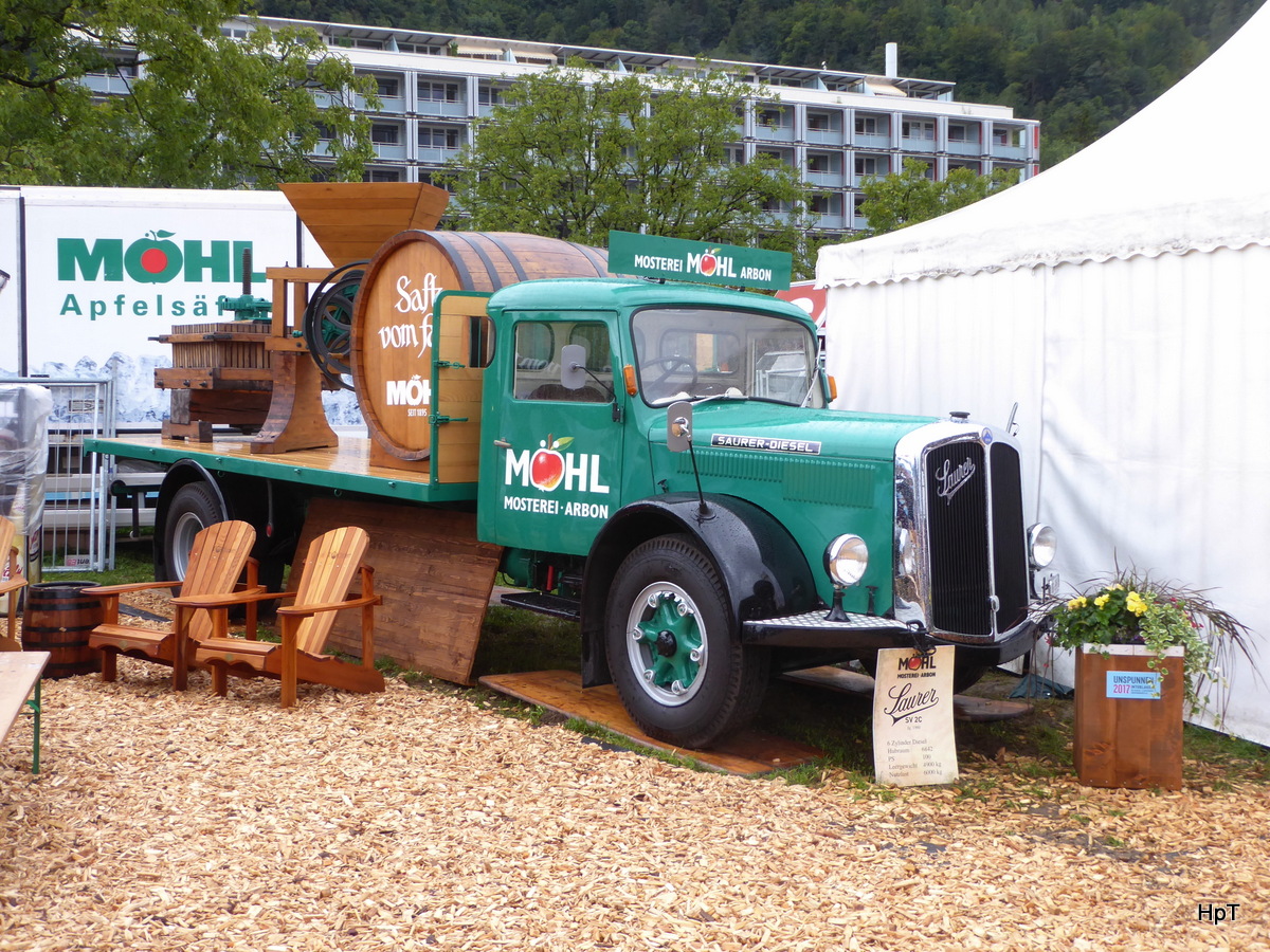 Saurer SV 2C in Interlaken am 02.09.2017