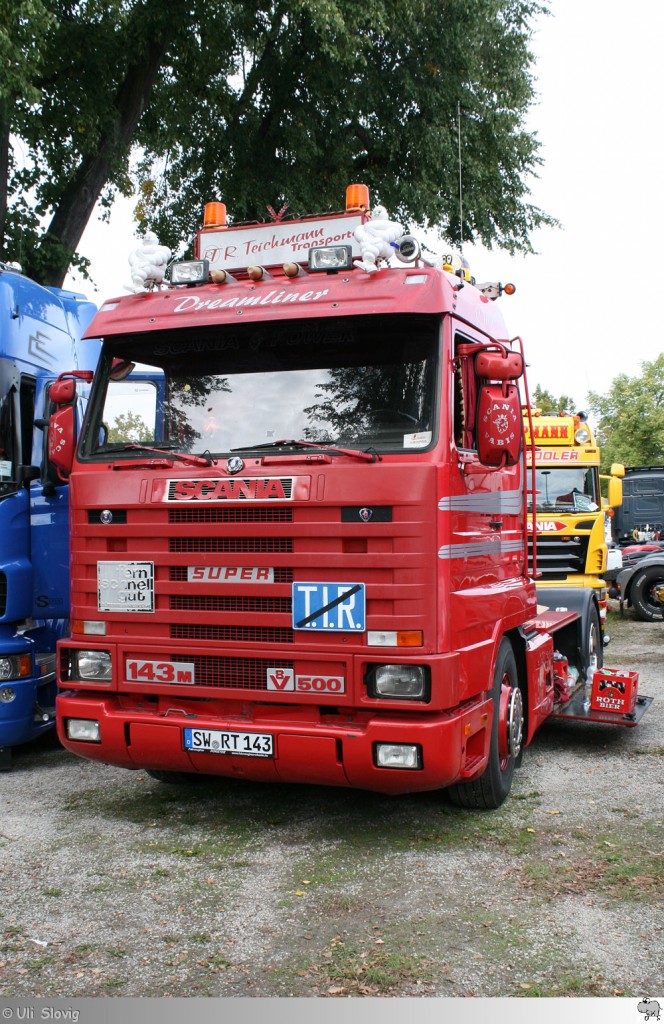 Scania 143M Streamline  Teichmann Transporte  (Lichtenfels den 13. September 2015)