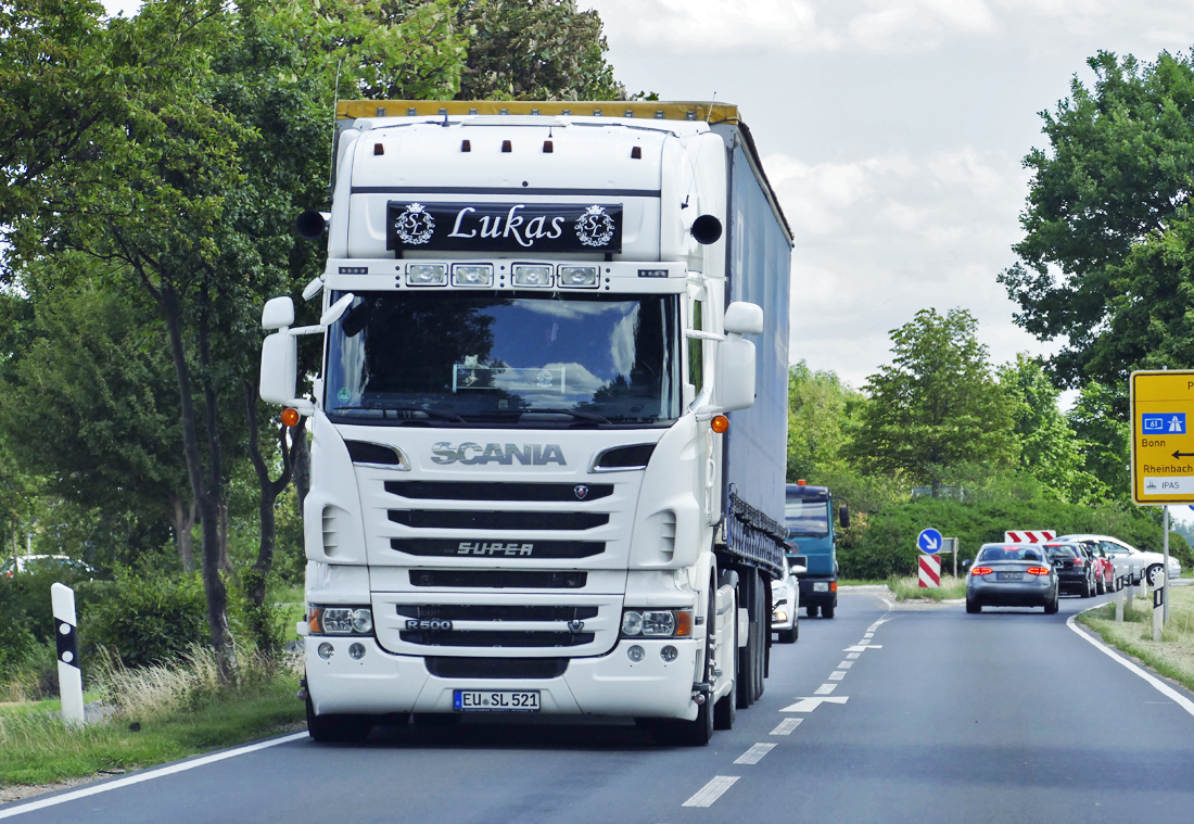 Scania R 500  Lukas  bei Euskirchen - 21.07.2017