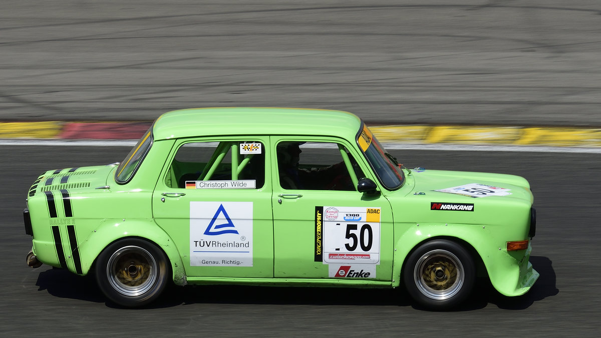 Simca Rally 2, Youngtimer Trophy Rennen 1, beim Youngtimer Festival in Spa Francorchamps am 15.07.2018