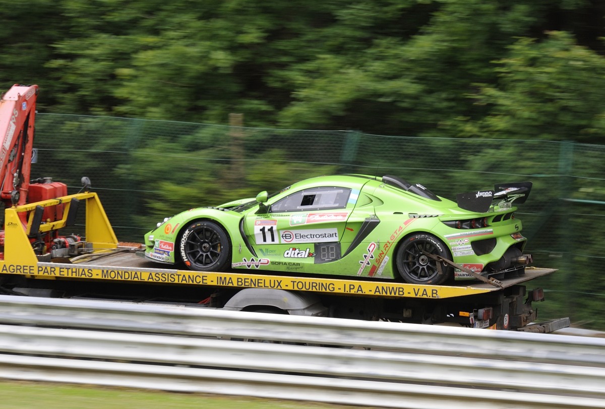 Sin R1 GT4, beim Training des Rennen der GT4 European Series beim ADAC GT Masters, am 20.Juni 2015 in Spa Francorchaps. http://automotive.sincars.co.uk/?lang=de