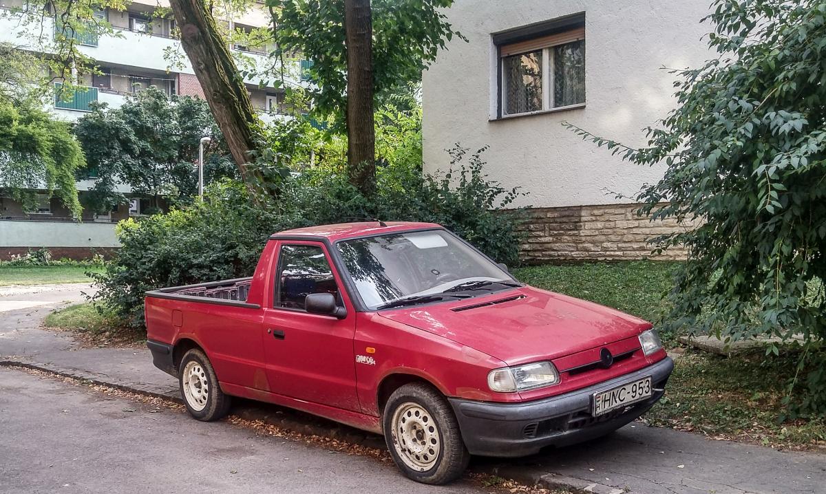 Skoda Felicia Pick Up. Foto: Pécs (HU), August, 2019.