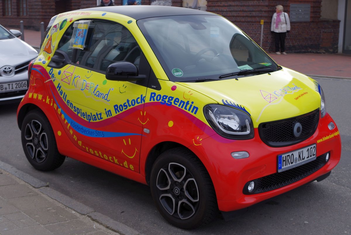 Smart Fortwo am 19.03.16 in Rostock