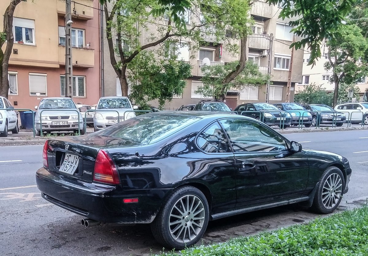 Solche Honda Prelude fahrzeuge sind auf heutzutage selten geworden. Foto: Budapest (HU), mai, 2019