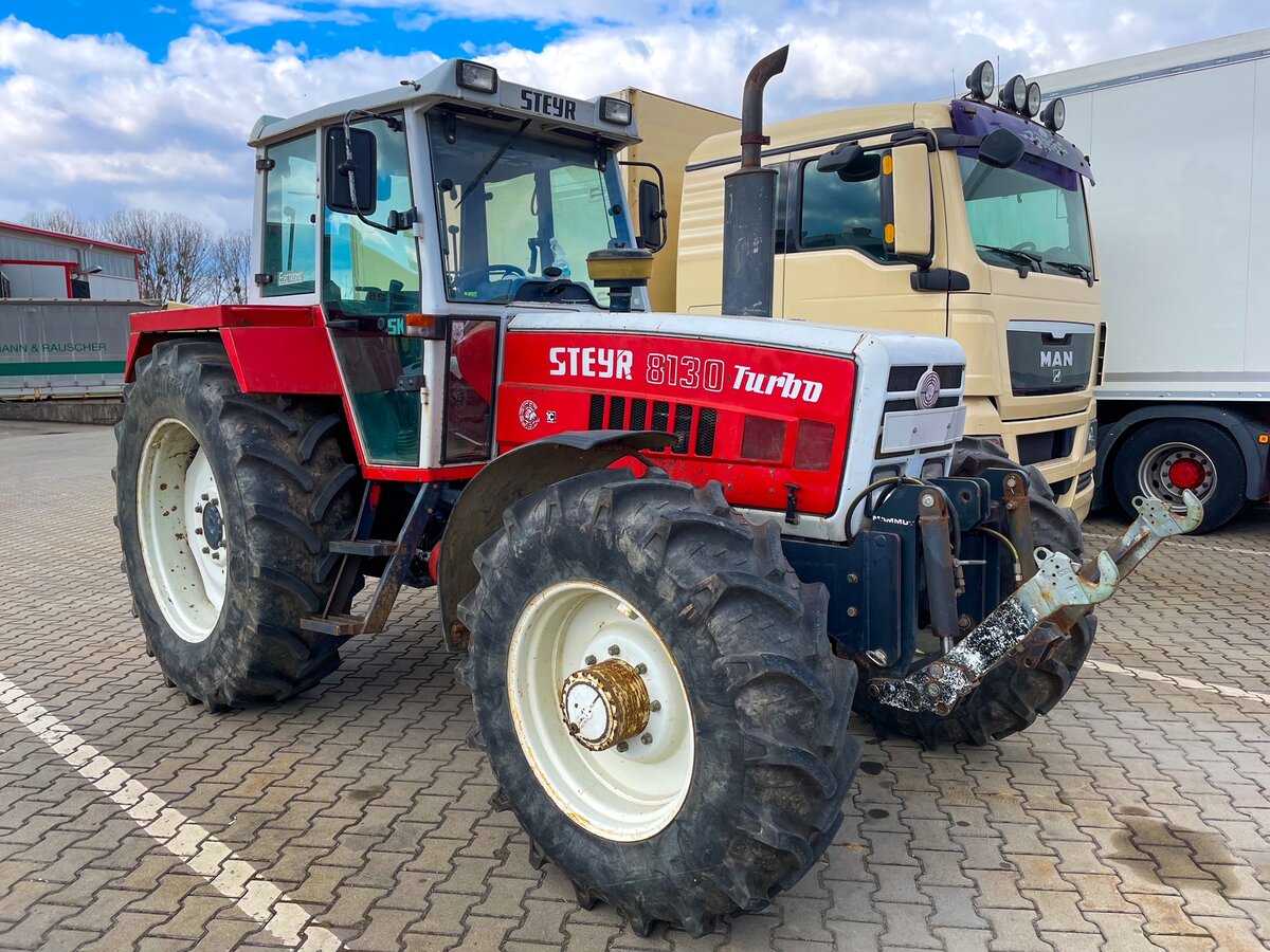 Steyr 8130 gefunden im Burgenland 18.03.2021