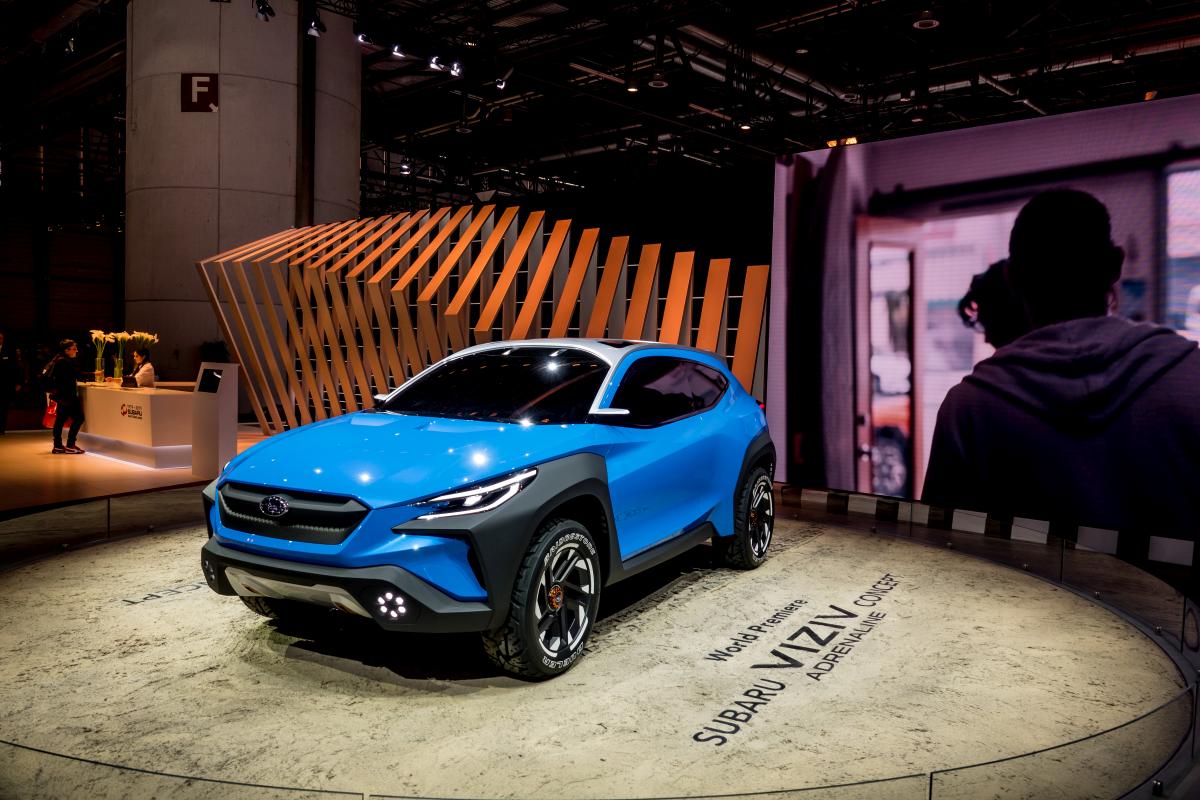 Subaru Viziv Concept, ausgestellt auf dem Autosalon Genf, 2019.