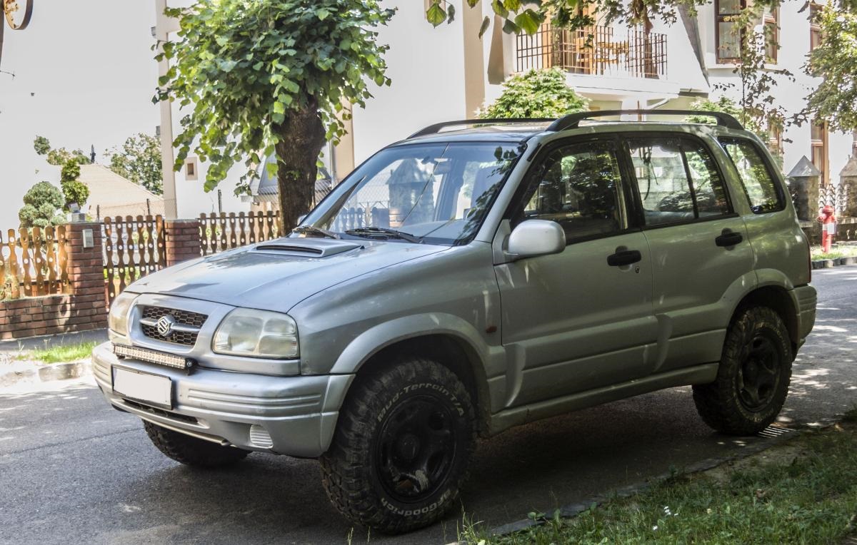 Suzuki Grand Vitara (2. Generation), aufgenommen am 11.06.2017.