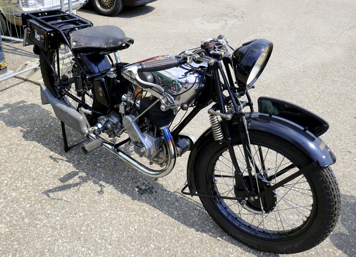 Terrot, Oldtimer-Motorrad aus Frankreich, Oldtimertreff Oberwinden/Schwarzwald, Juli 2026