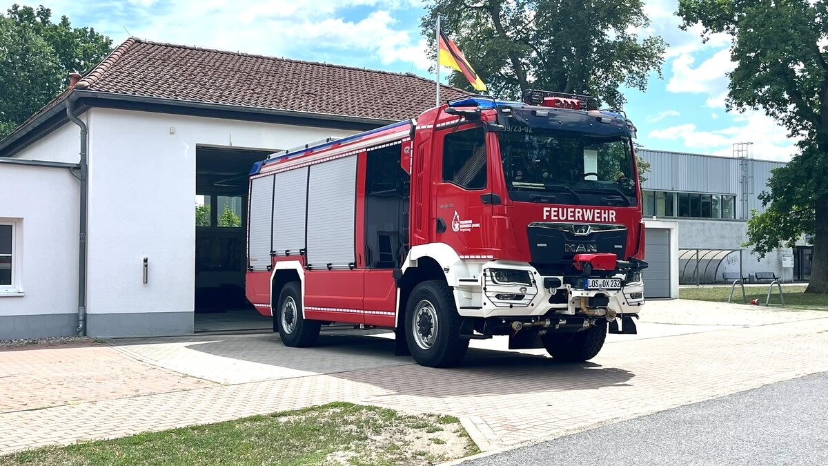 TLF 4000 der Feuerwehr Hangelsberg, Gemeinde Gr�nheide/Mark,  10.07.2026