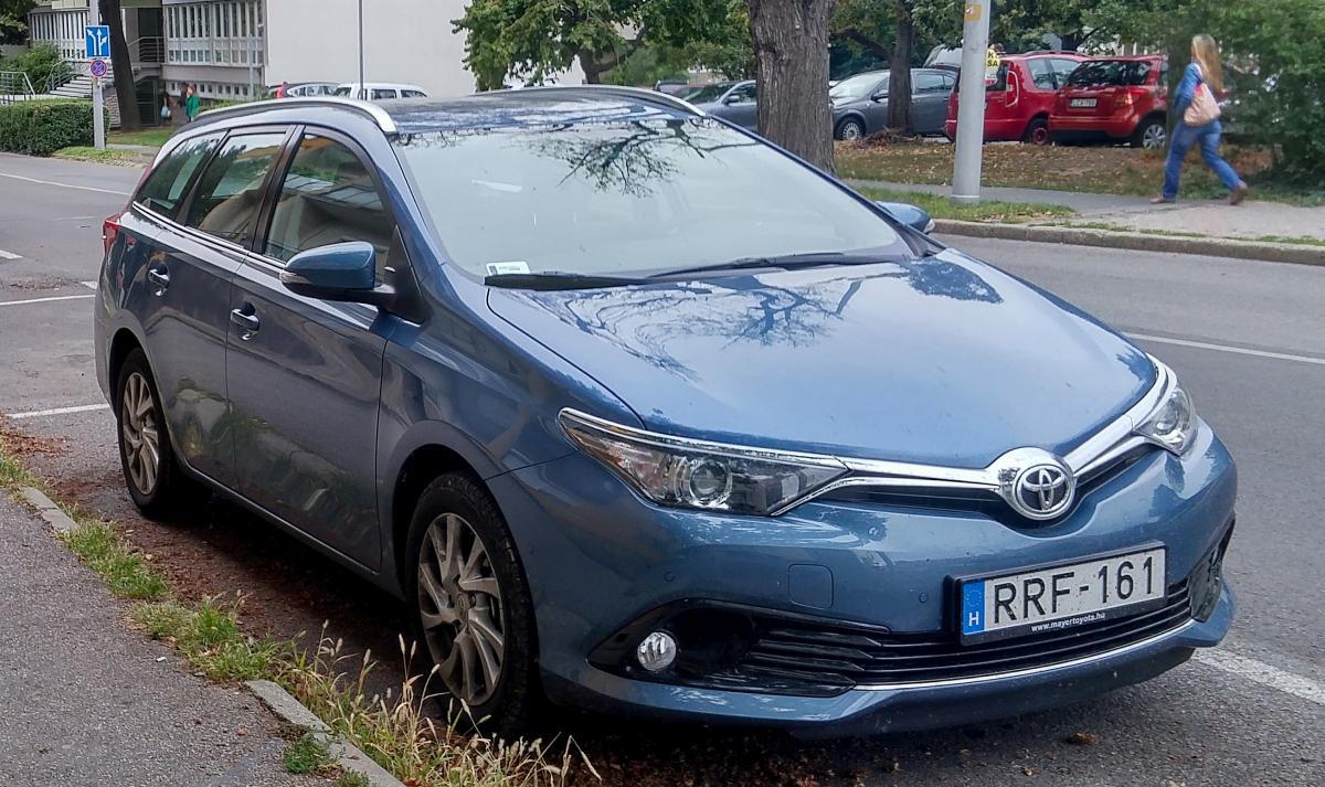 Toyota Auris. Foto: Pécs, Ungarn, September, 2019.