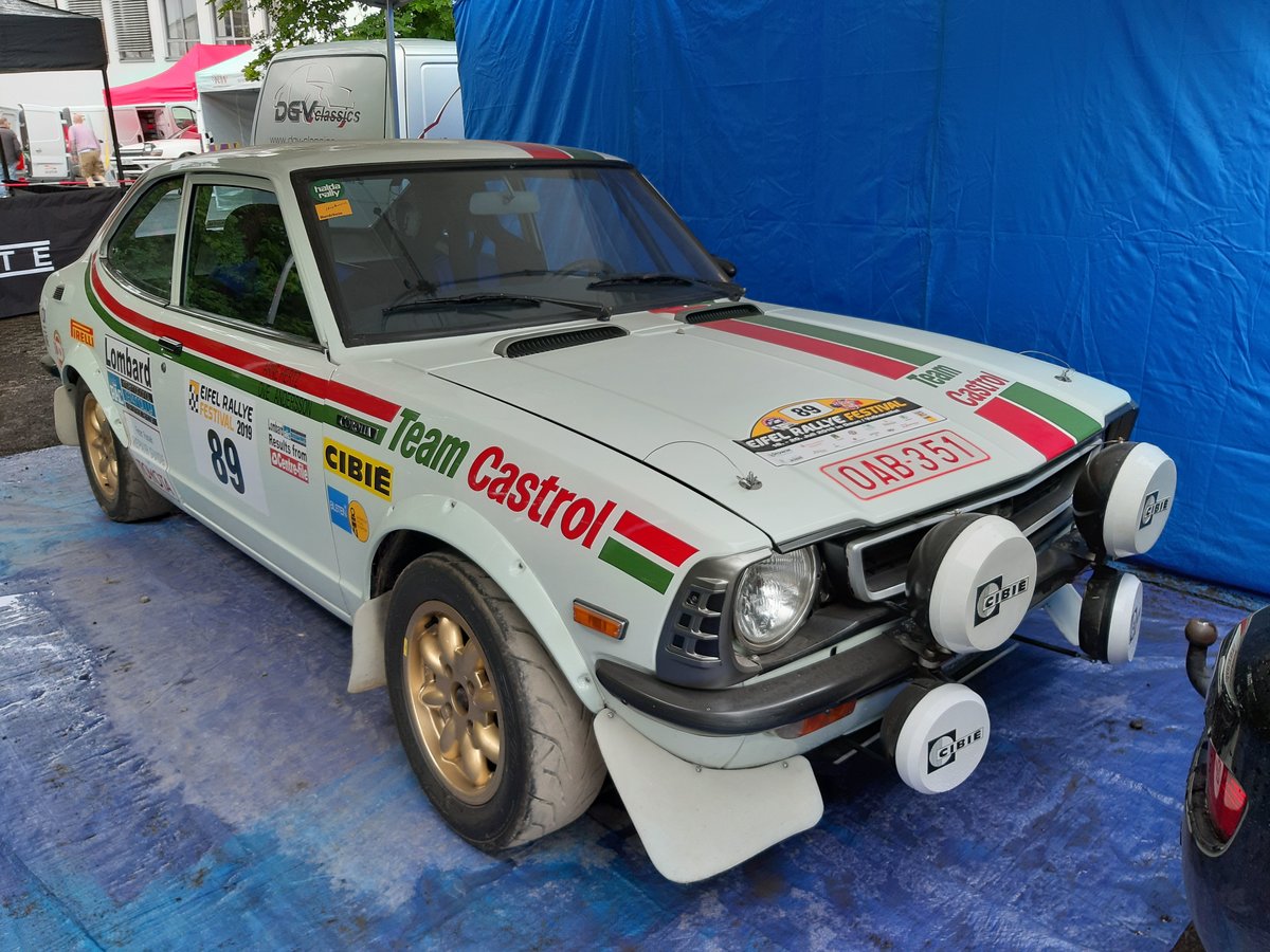 Toyota Corolla, ursprünglich gefahren von Ove Andersson und Arne Hertz bei der RAC Rallye 1974 (Eifel Rallye Festival, 19.07.2019)