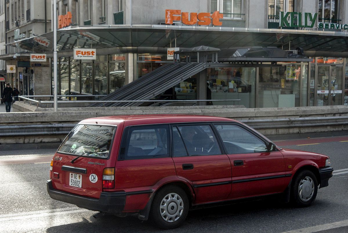 Toyota Corolla Wagon E90 (1987-1992). Foto: 07.03.2015