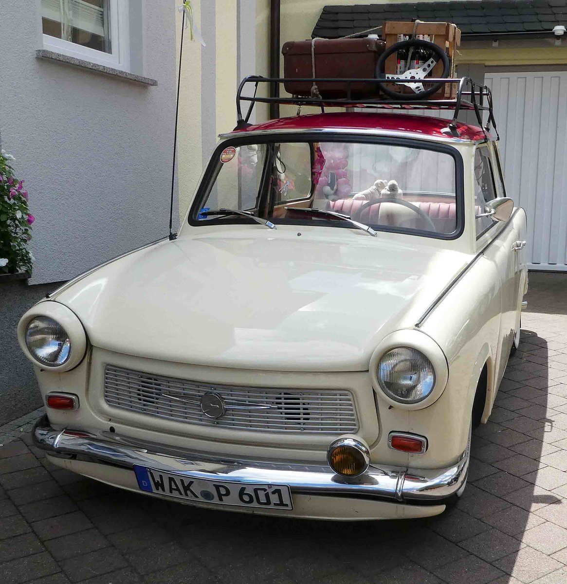 =Trabant 601, ausgestellt beim Ortsjubiläum von Spahl im Juni 2017