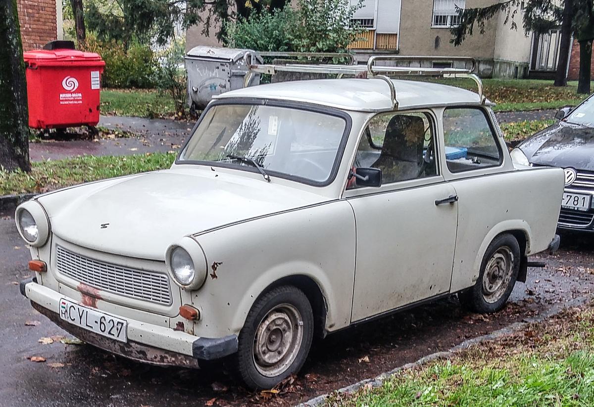 Trabant 601, gesehen in November, 2019.