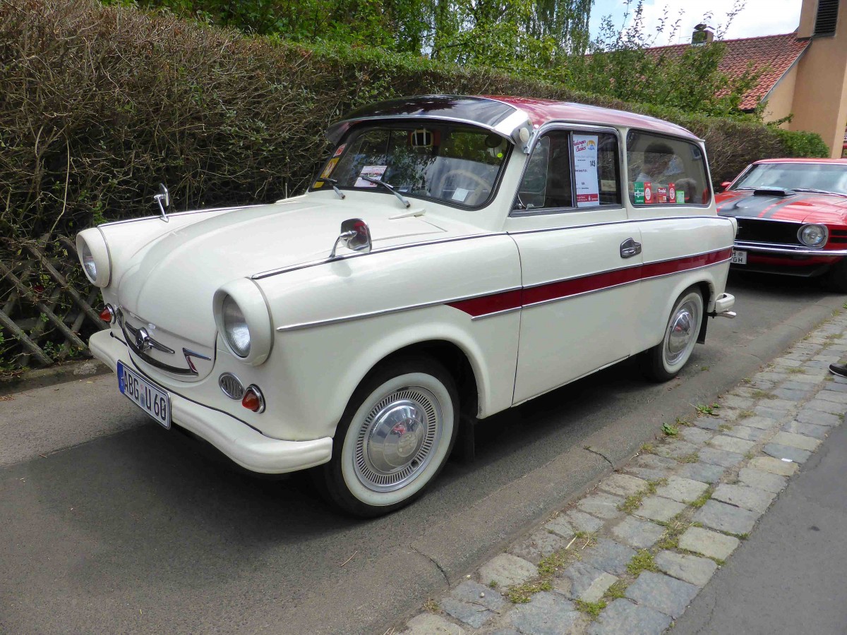 Trabant P 60 Kombi, Bj. 1964, gesehen bei den Fladungen Classics 2014