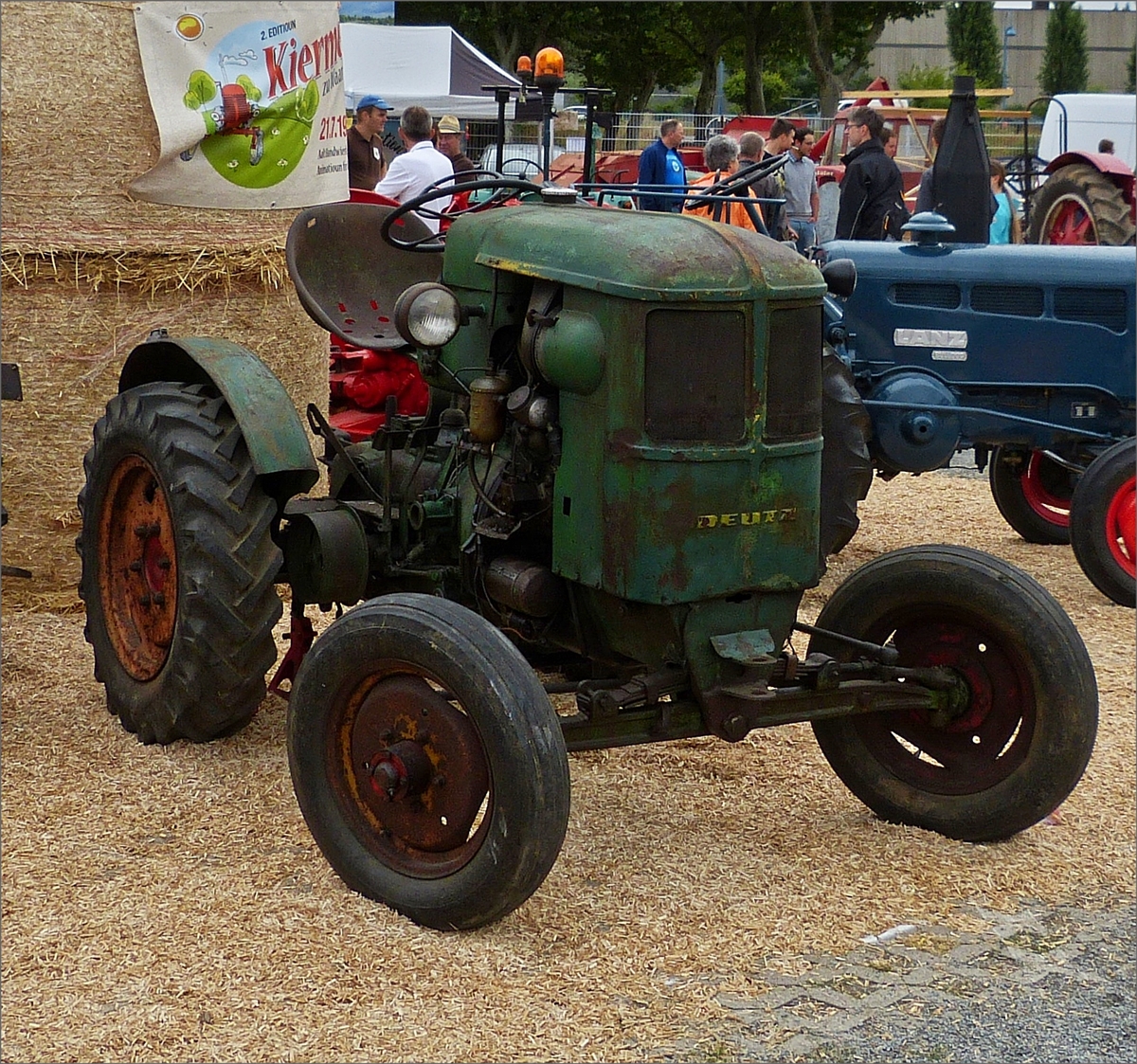 Traktor Deutz F 2 L 812, war auf der Landwirtschafts Ausstellung in Ettelbrück ausgestellt. 07.07.2019 