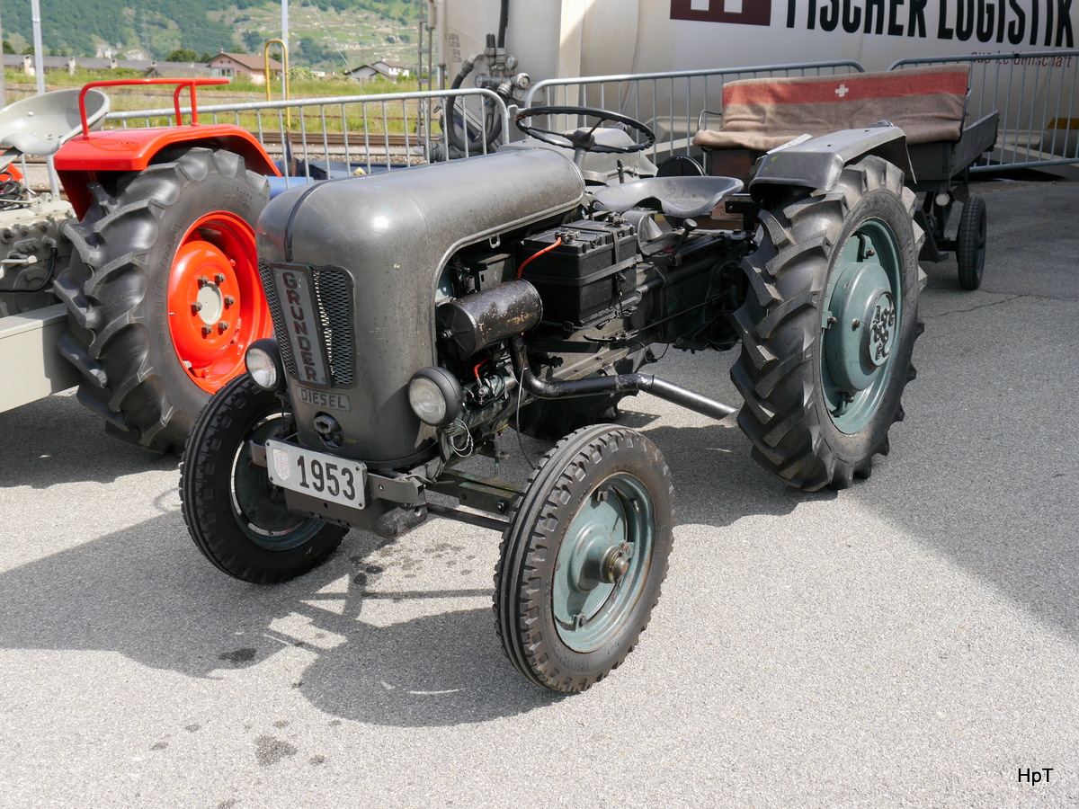 Traktor - Grunder Disel in Martigny am 31.05.2015