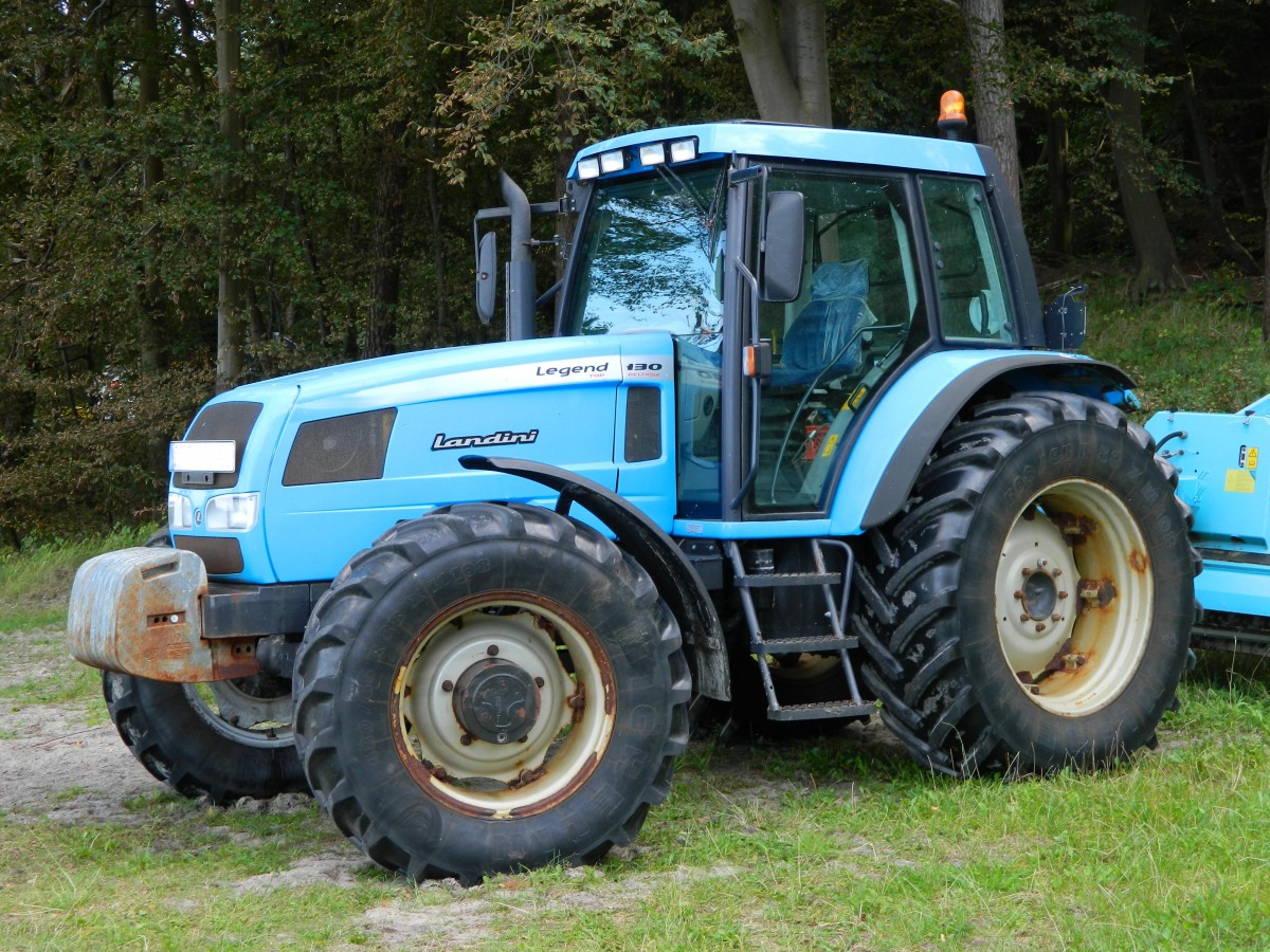 Traktor Landini  Legend 130  am 21.08.2014