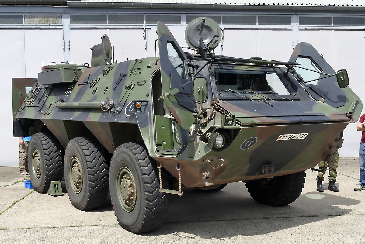Transportpanzer Fuchs beim Tag der Bundeswehr in Koblenz - 15.06.2019