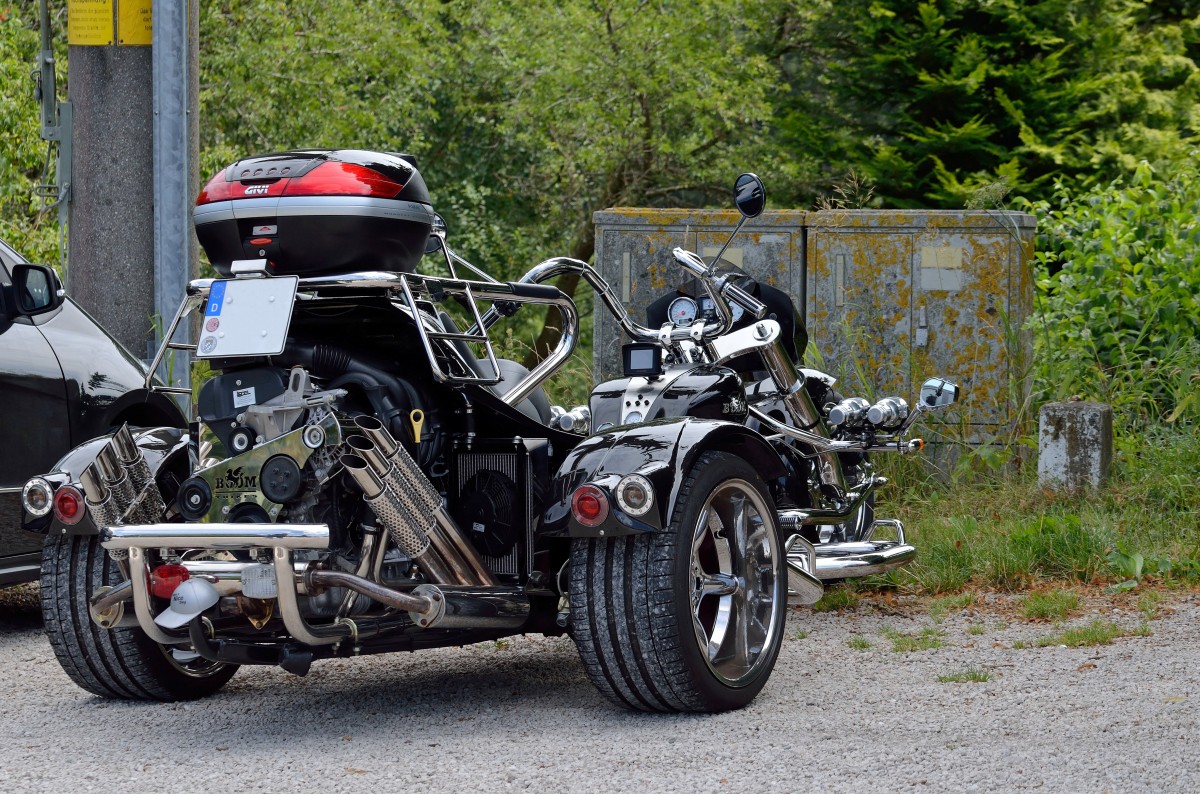 Trike, Ausflugslokal Peterhof, Gersthofen, Bayern, 02.08.2015