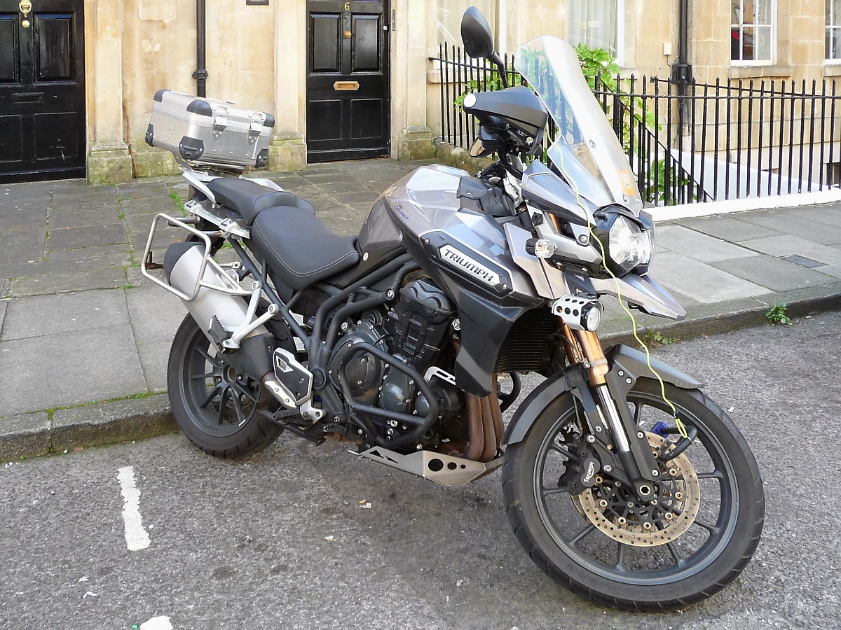 Triumph Motorrad in Bath, 16.9.16