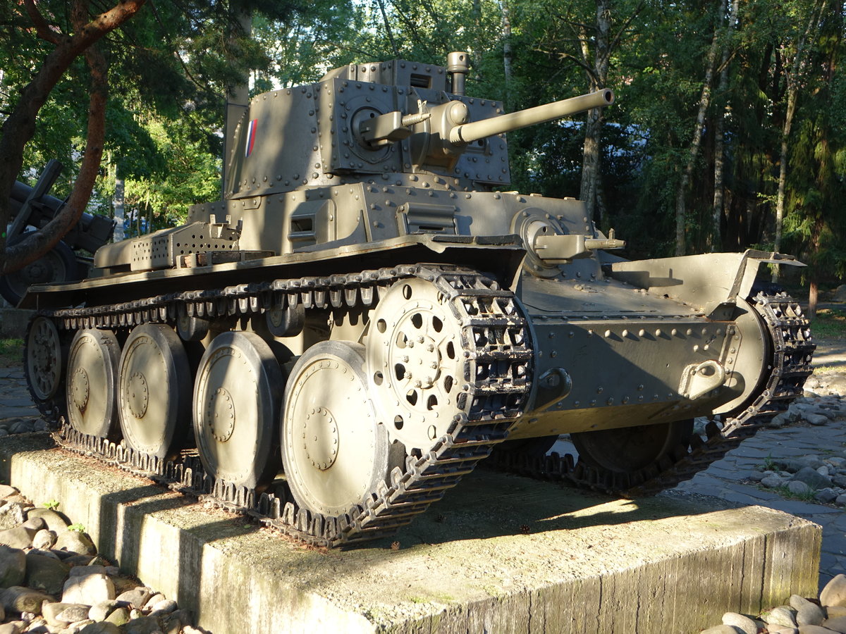 Tschechischer Panzer VZOR 38, Praga-EPA-6-Zylinder-Ottomotor, 150 PS, Museum des Slowakischen Nationalaufstandes (08.08.2020)