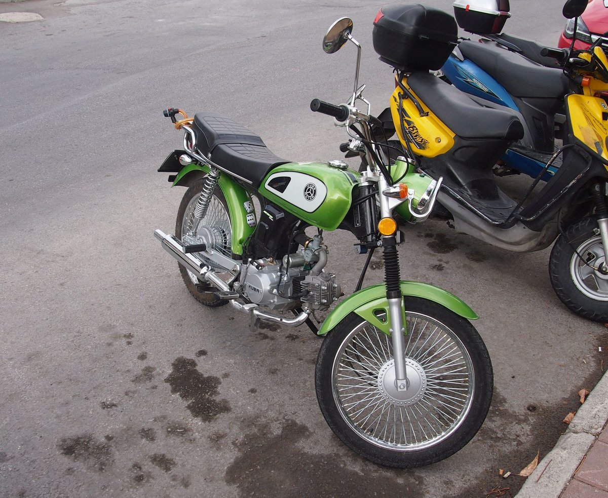 Türkisches Moped Kuba Motor RX9 (50ccm) Alanya 22. 10. 2018.
