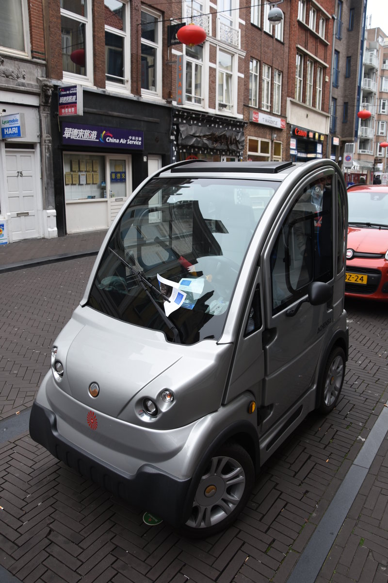 unbekanntes Elektromobil (Den Haag/Niederlande, 07.05.2017)