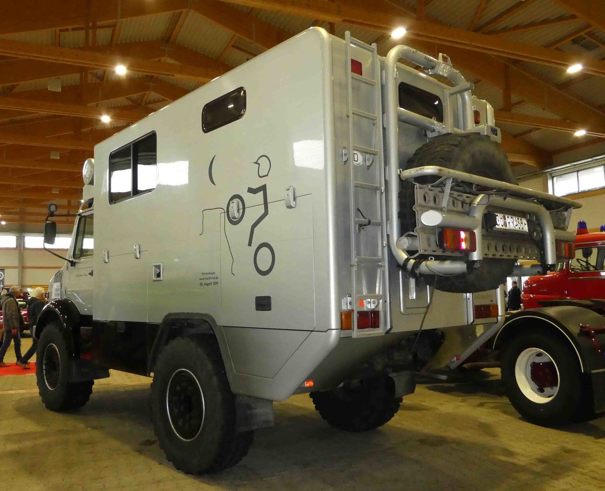 =Unimog, ausgestellt bei der Technorama Kassel im März 2019