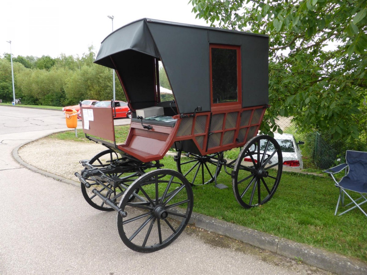 Viersitzige Landomnibus-Kutsche beim Konzer Old- und Youngtimertreffen, 20.07.2014