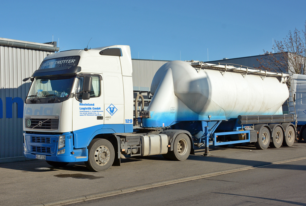 Volvo FH 460  Rheinland Logistik  in Euskirchen - 04.12.2016
