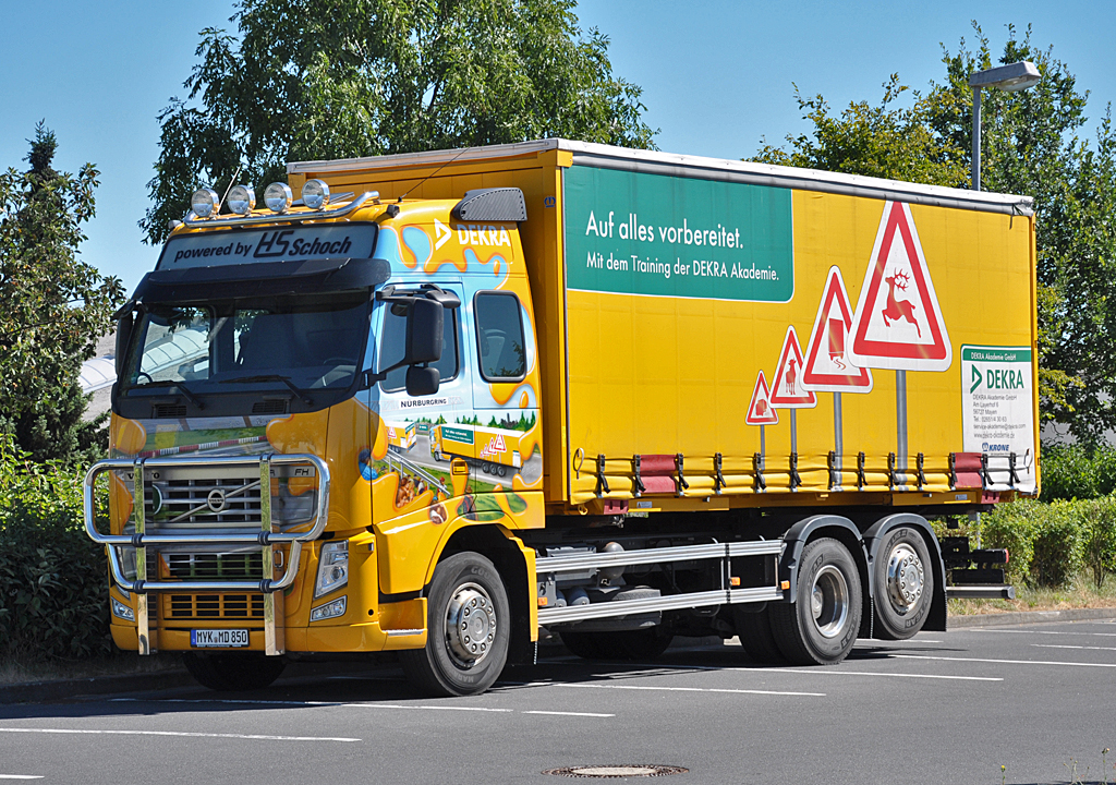Volvo FH Pritschenaufbau in Euskirchen - 01.08.2013