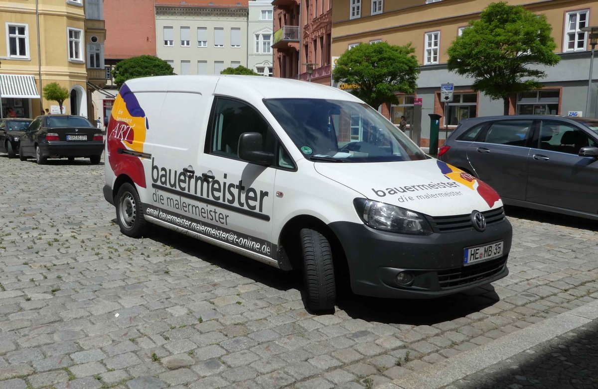 =VW Caddy von  bauermeister - die malermeister  im Juli 2016