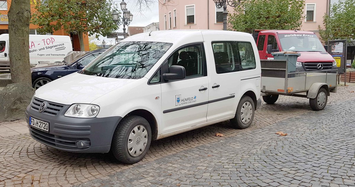 =VW Caddy der Stadt Hünfeld, Oktober 2019