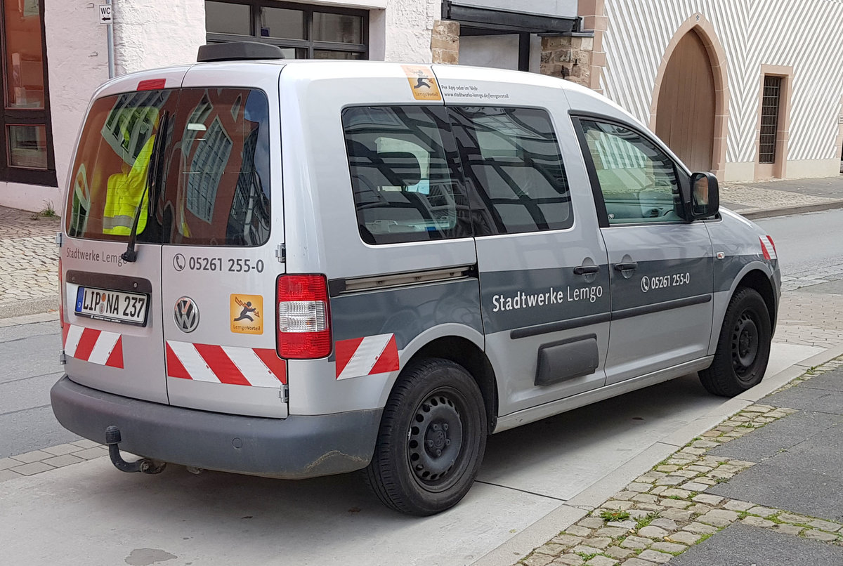 =VW Caddy der Stadtwerke LEMGO, 09-2019